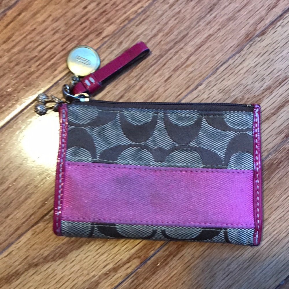 Coach pouch